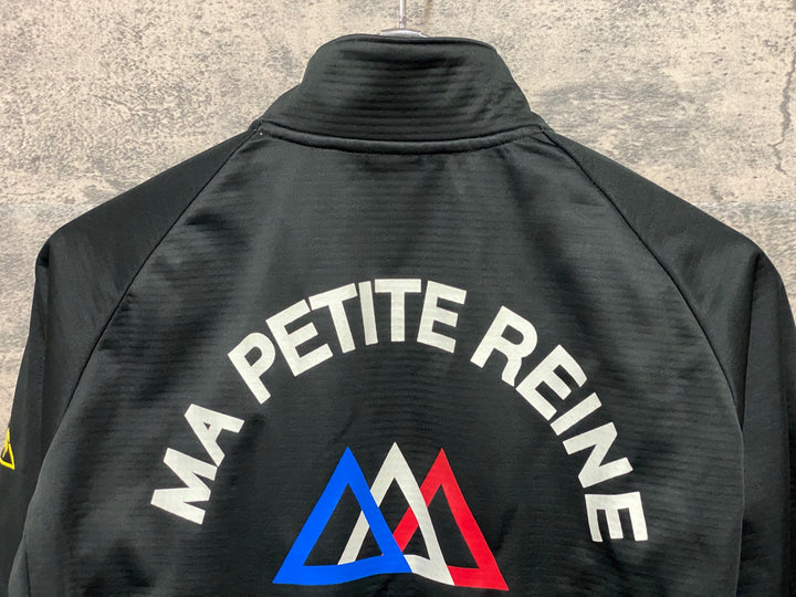 KP765 ルコックスポルティフ le coq sportif 長袖 サイクルジャケット 黒 M 裏起毛