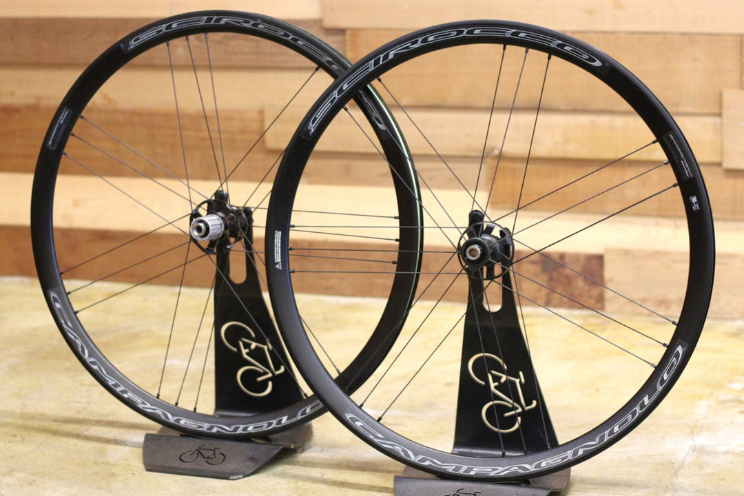 カンパニョーロ CAMPAGNOLO シロッコ SCIROCCO DB アルミ チューブレスレディ ホイールセット シマノ 12/11S 【立川店】
