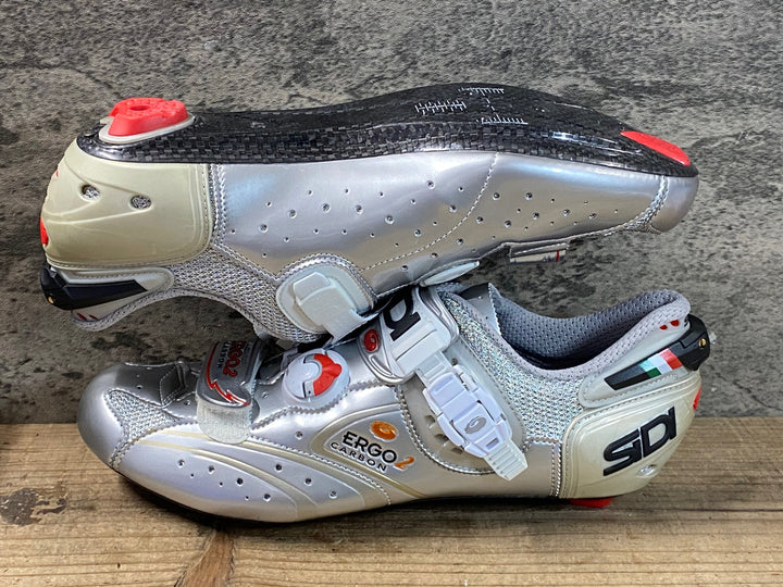 JR155 シディ SIDI SCARPE ERGO 2 C.L VERNICE ビンディングシューズ グレー EU45