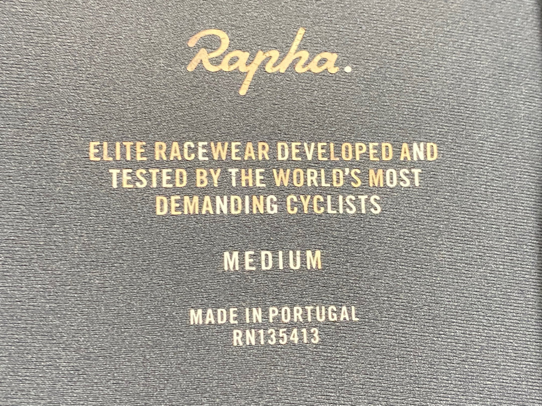 JM647 ラファ Rapha PRO TEAM LS TRAINING JERSEY RACE PRINT PACK 長袖 サイクルジャージ 黒 M