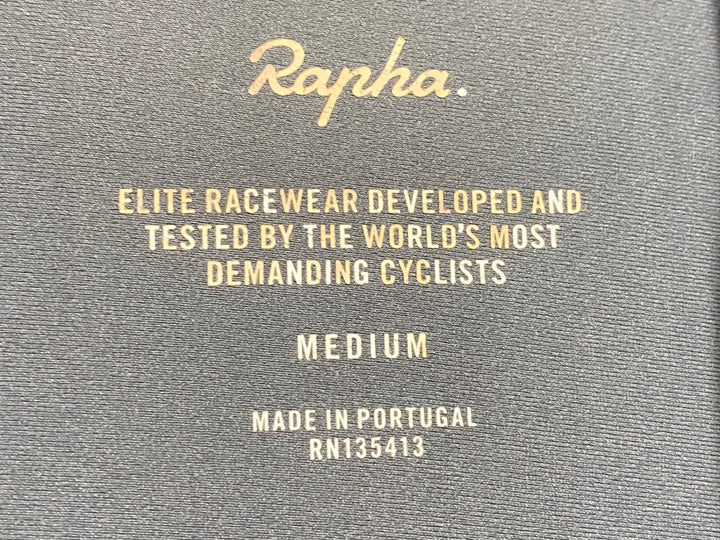 JM647 ラファ Rapha PRO TEAM LS TRAINING JERSEY RACE PRINT PACK 長袖 サイクルジャージ 黒 M