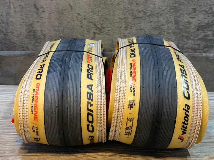 JP030 ヴィットリア vittoria コルサプロ CORSA PRO TLR タイヤ 700x28C 前後セット