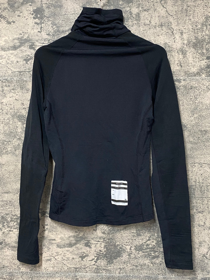 KB001 ラファ Rapha PRO TEAM THERMAL BASE LAYER LONG SLEEVE 長袖 ベースレイヤー 黒 XS 裏起毛