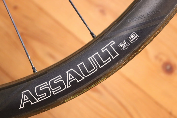 レイノルズ REYNOLDS アサルト ASSAULT SLG DISC カーボン チューブラー ホイールセット シマノ11S/12S 【芦屋店】