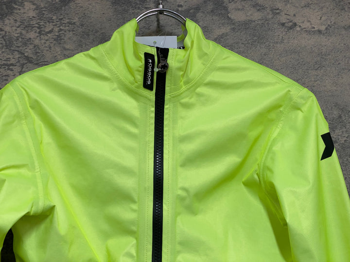 JN293 アソス assos EQUIPE RS Schlosshund Rain Jacket EVO 長袖 サイクルジャケット 黄 XS