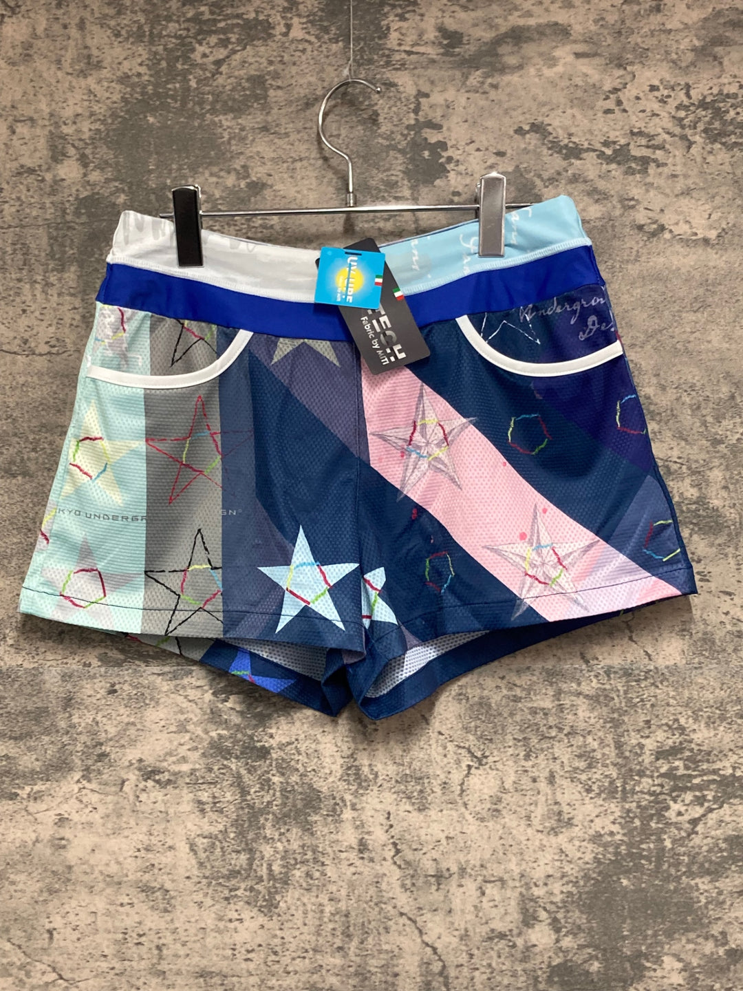 KJ703 パンダーニ Pandani ランニングパンツ 青 L