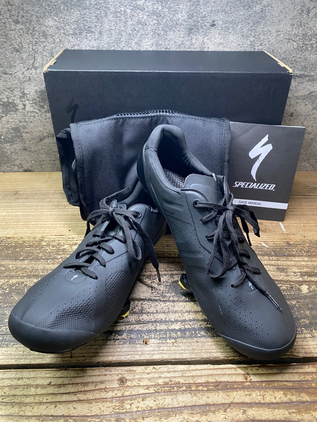 JJ905 スペシャライズド SPECIALIZED S-WORKS TORCH LACE ビンディングシューズ EU41 SPD-SL ブラック