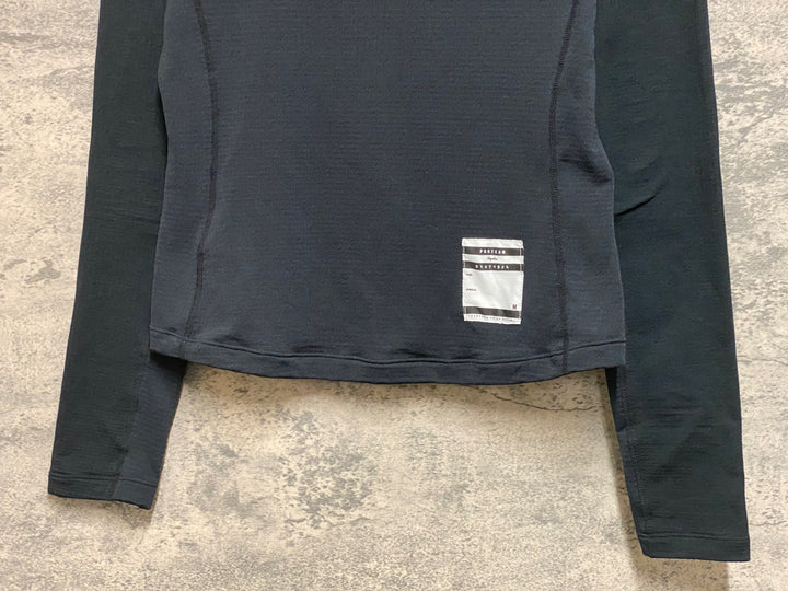 JP296 ラファ Rapha PRO TEAM THERMAL BASE LAYER LONG SLEEVE 長袖 ベースレイヤー 黒 M