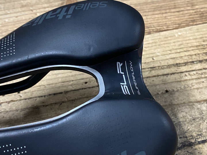 KJ170 セライタリア SELLE ITALIA SLR BOOST SUPERFLOW サドル 黒 130mm MANGANESE レール S3