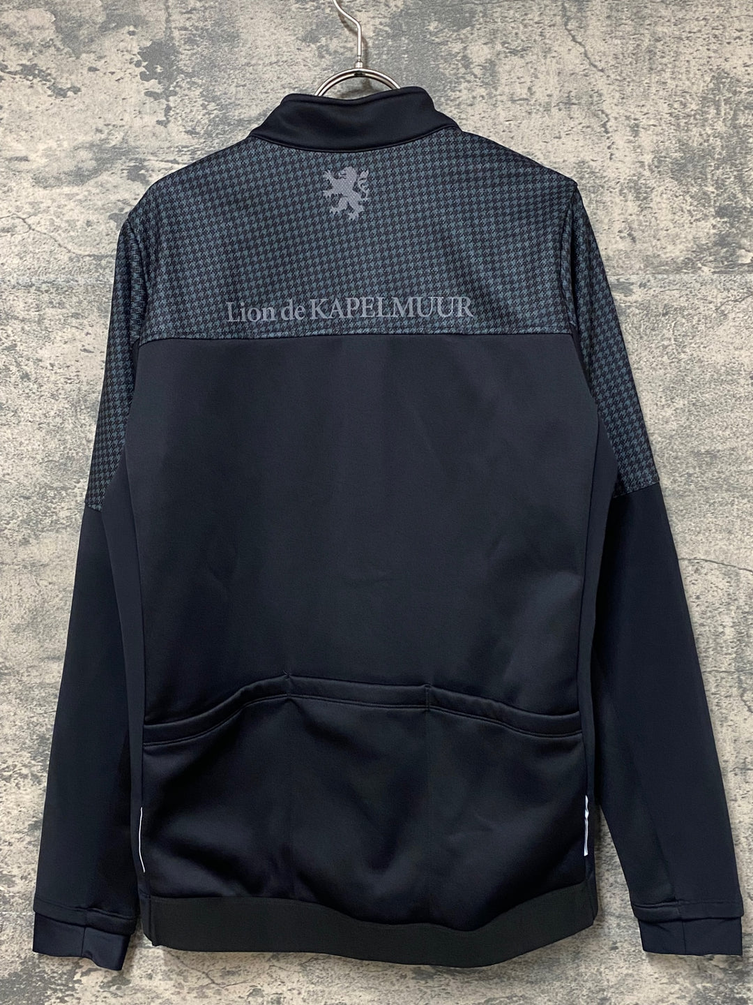 KB060 リオンドカペルミュール Lion de KAPELMUUR 長袖 サイクルジャケット 黒 L 裏起毛