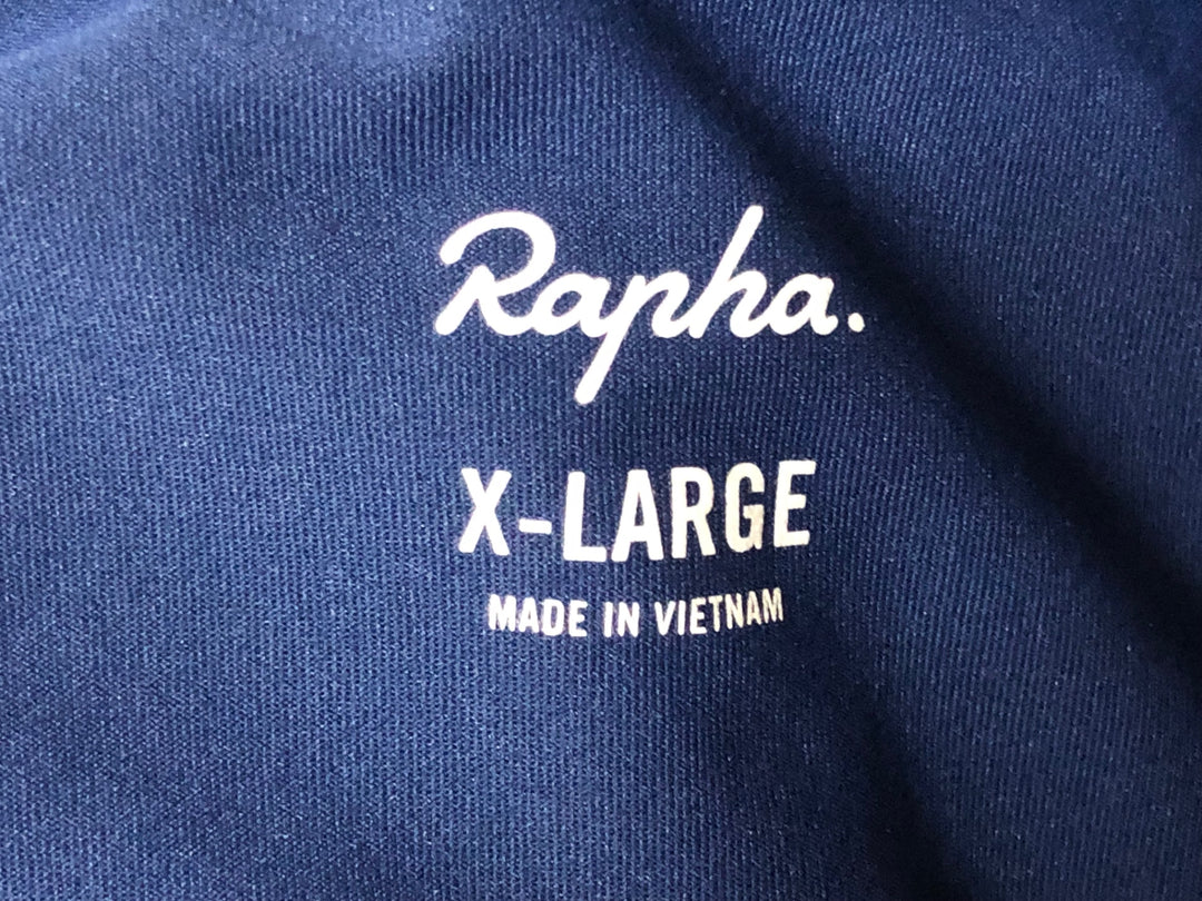 JW519 ラファ Rapha CORE LIGHTWEIGHT JERSEY 半袖 サイクルジャージ ネイビー XL