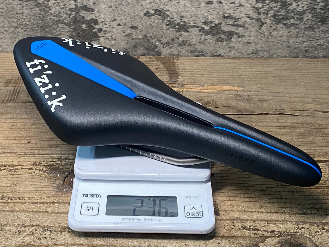 JP001 フィジーク fizik アリオネ ARIONE OPEN R3 REGULAR サドル 黒 青 kiumレール