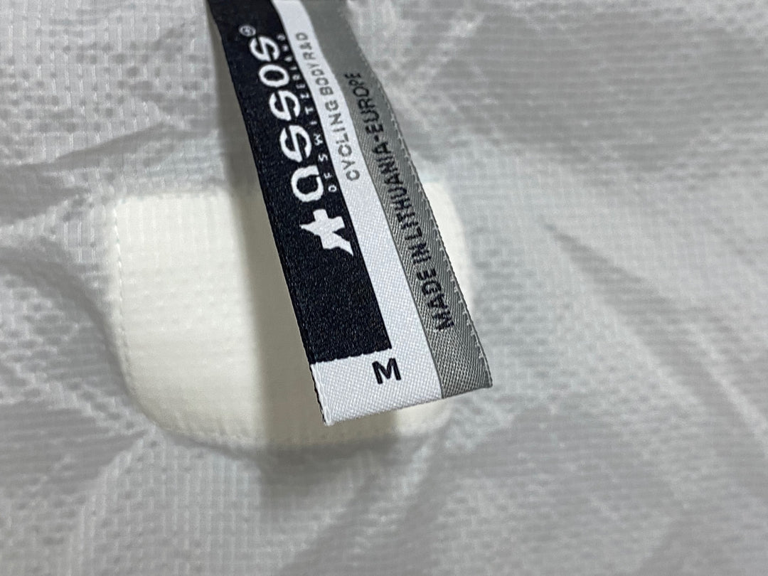 KE800 アソス assos SV.BLITZFEDER ジレ サイクルベスト 白 黒 M