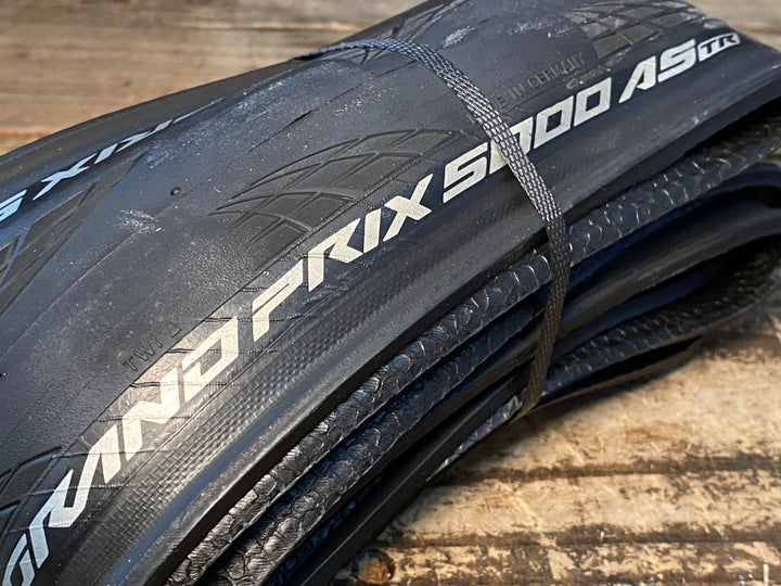 JX385 コンチネンタル Continental GRANDPRIX5000 AS TR チューブレスレディ タイヤ 700×32C 黒