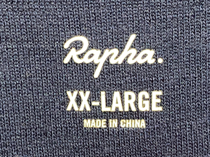 JQ107 ラファ Rapha CLASSIC JERSEY 2 半袖サイクルジャージ 紺 XXL ※生地ほつれあり