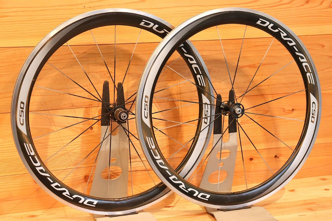 シマノ SHIMANO デュラエース DURA-ACE WH-9000-C50-CL クリンチャー ホイールセット シマノ12/11S 17C 【千葉店】