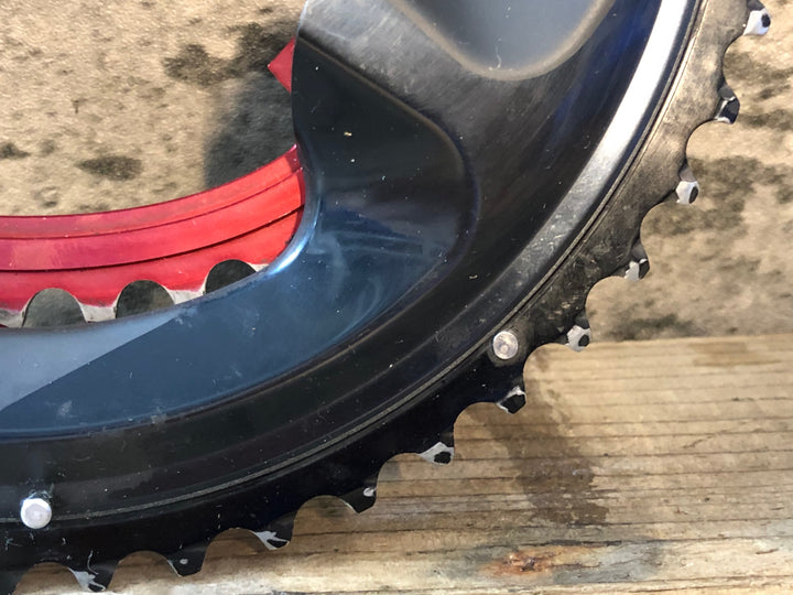 JU061 シマノ SHIMANO アルテグラ ULTEGRA FC-R8000 アウターチェーンリング 52/36T セット インナー SMITH Baroque Gear楕円