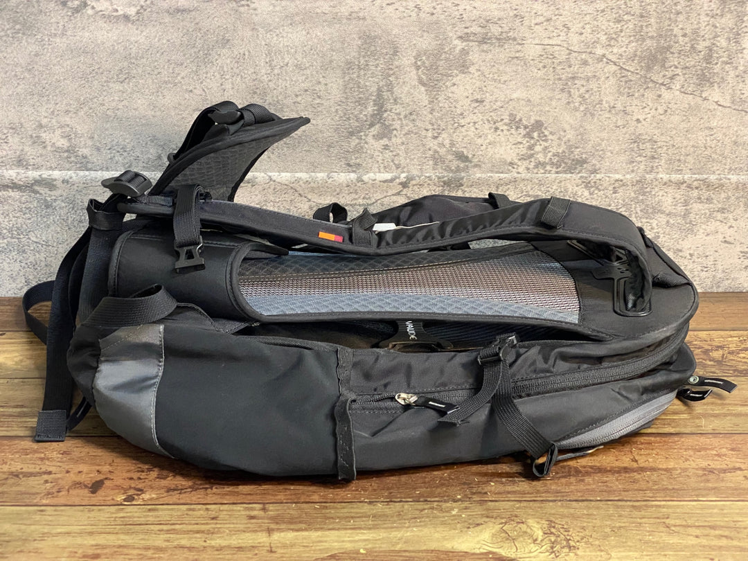 JJ963 ファウデ vaude splash 20+5 リュックサック バックパック 黒 ※チェストベルト片側欠品