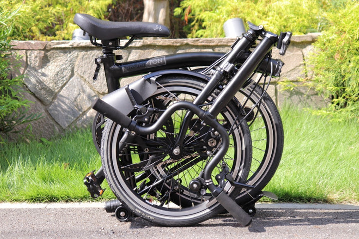 ブロンプトン BROMPTON M2L BLACK EDITION 2017年頃モデル 折り畳み ミニベロ 小径車 16インチ 【さいたま浦和店】