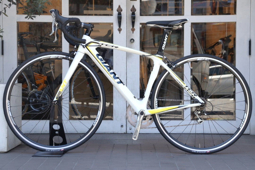 訳アリ ジャイアント GIANT TCR COMPOSITE 3 2014モデル XSサイズ シマノ ティアグラ 4500 MIX 9S カーボン ロードバイク 【横浜店】