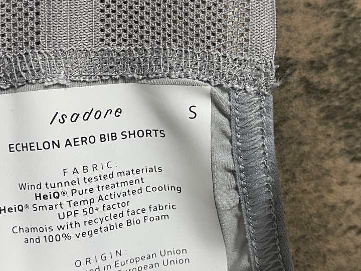 JZ089 イザドア Isadore ECHELON AERO BIB SHORTS ビブショーツ グレー S