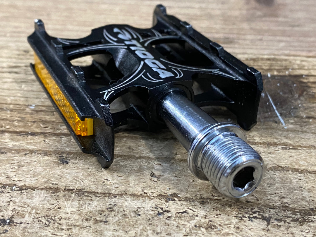 JW143 タイオガ TIOGA シュアーフット コンパクト SureFoot COMP フラットペダル 黒