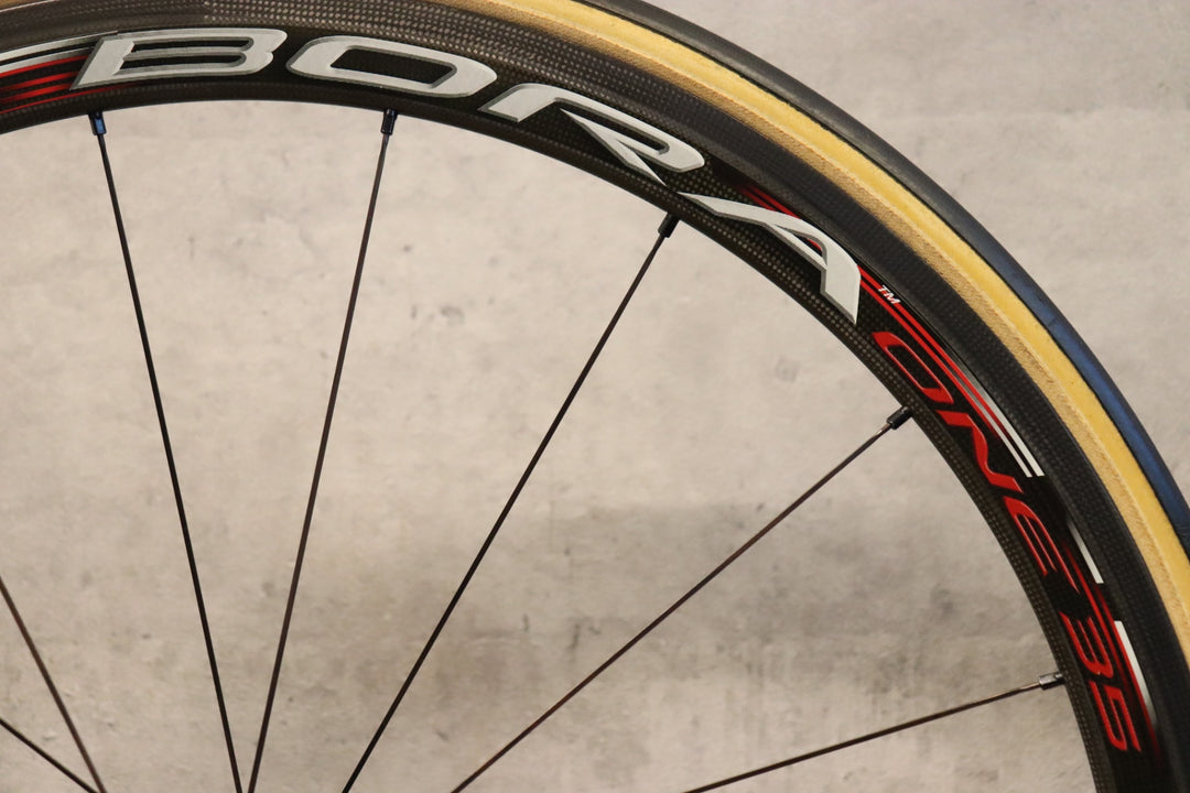 カンパニョーロ CAMPAGNOLO ボーラ ワン BORA ONE 35 TU カーボン チューブラー シマノ 12/11S ナローリム ホイールセット 【さいたま浦和店】