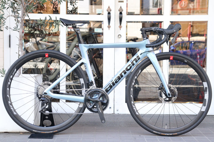 ビアンキ Bianchi アリア ディスク ARIA DISC 2023モデル シマノ 105 R7020 MIX 11S カーボン ロードバイク 【横浜店】