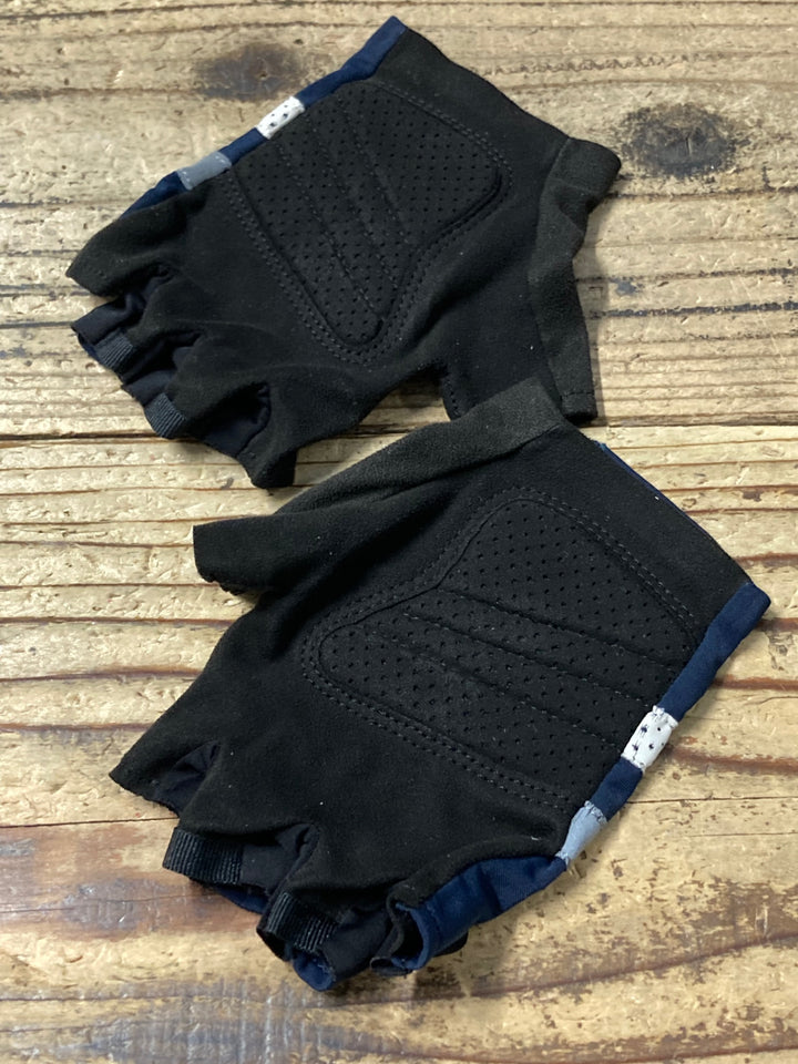 KN408 ラファ Rapha 指切 グローブ 紺 黒 ※サイズ不明