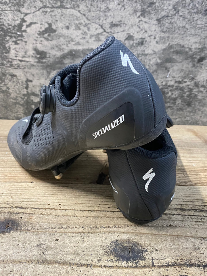 JZ187 スペシャライズド SPECIALIZED トーチ TORCH 2.0 ビンディングシューズ 3穴 黒 EU41