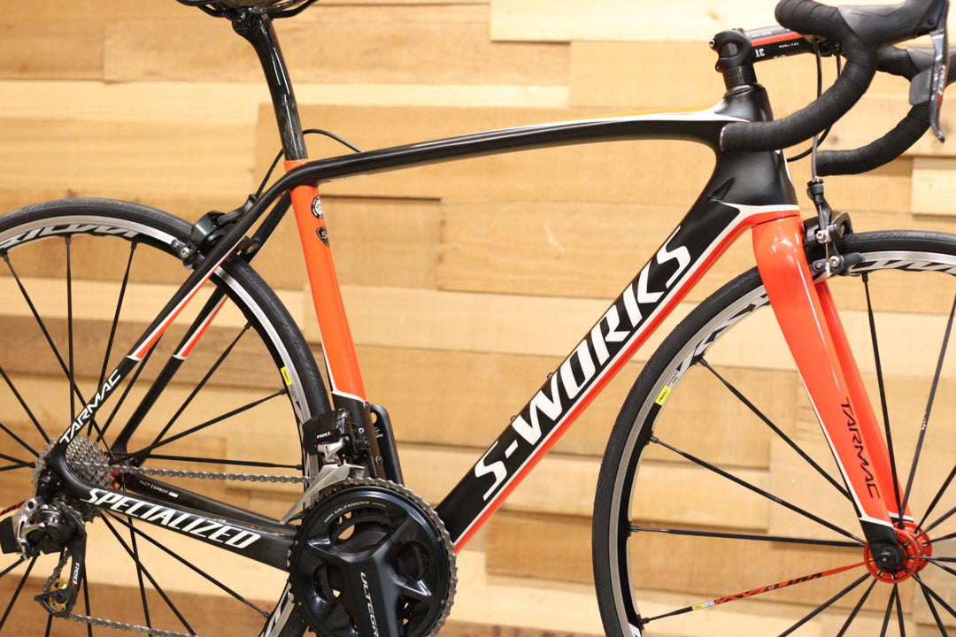 スペシャライズド SPECIALIZED エスワークス ターマック S-WORKS TARMAC SL5 2017 54サイズ スラム RED eTap MIX 11S カーボン ロードバイク 【立川店】