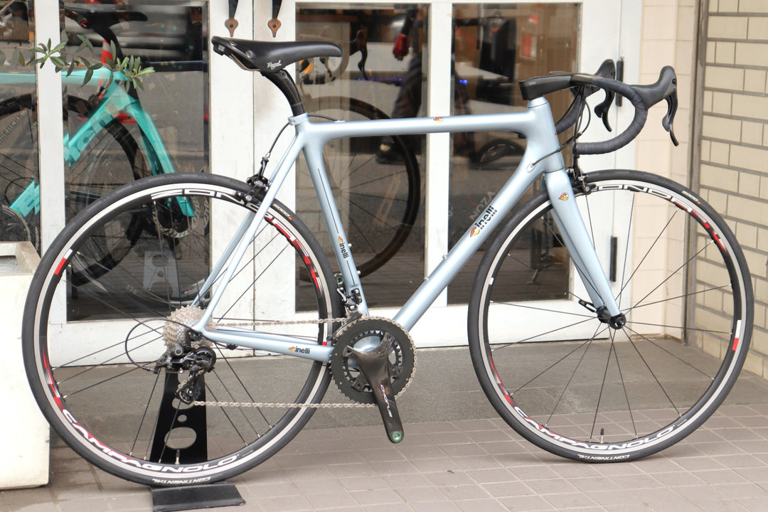 チネリ CINELLI レーザー ミア LASER MIA 2016モデル 54サイズ カンパニョーロ コーラス 12S カーボン ロードバイク 【横浜店】