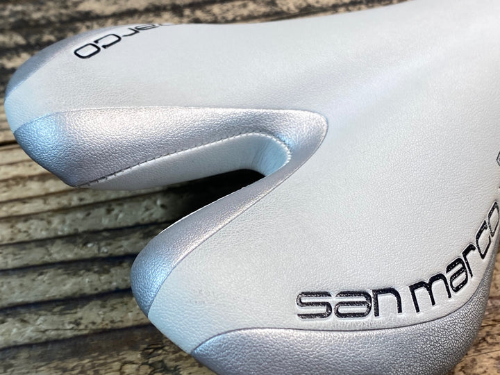 JJ216 サンマルコ sanmarco アスピデ ASPide RACiNG サドル 白 MANGANESE レール 135mm