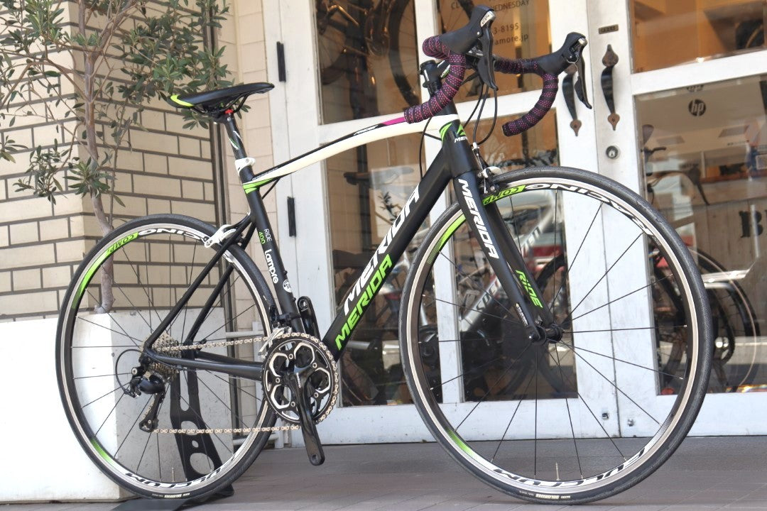 メリダ MERIDA ライド RIDE400 LAMPRE 2015モデル S/Mサイズ シマノ 105 5800 MIX 11S アルミ ロードバイク 【横浜店】