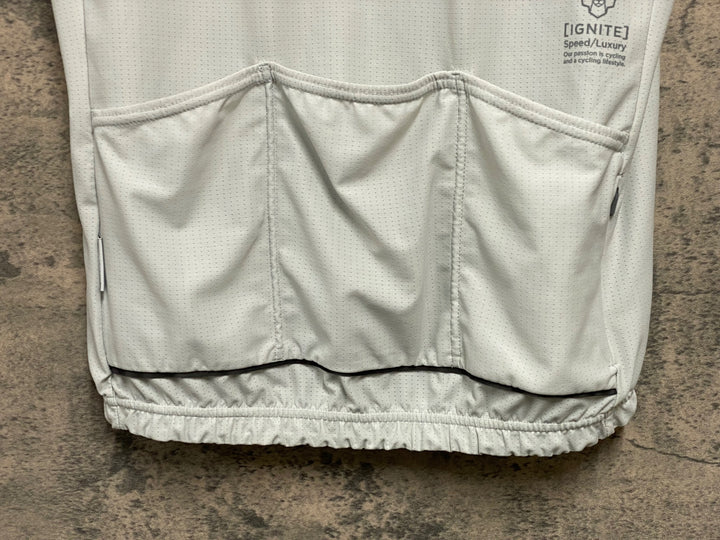 KF001 パールイズミ PEARL IZUMI IGNITE 半袖サイクルジャージ 白 M