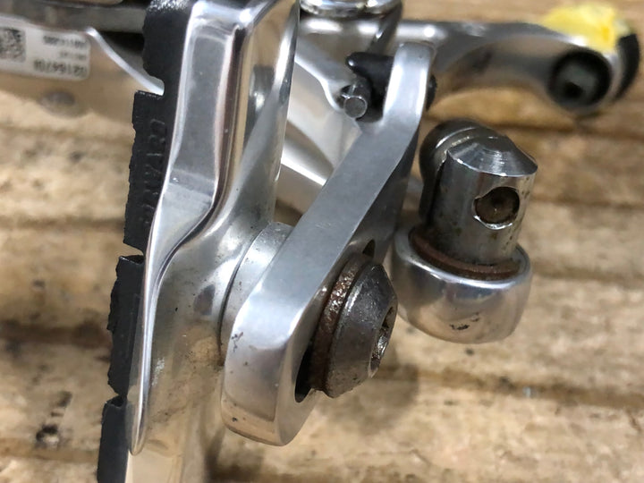KH739 カンパニョーロ CAMPAGNOLO アテナ ATHENA キャリパーブレーキ 前後セット シルバー