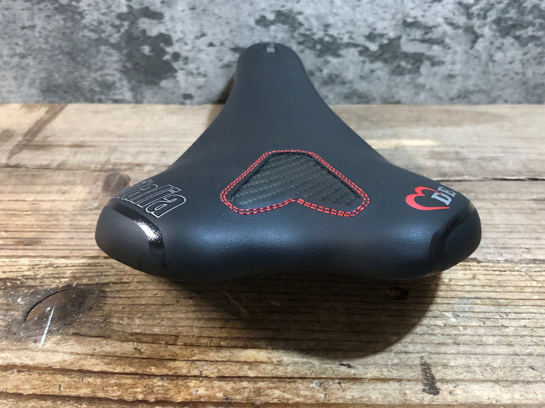 KG204 セライタリア Selle Italia DE ROSA SLR サドル 黒 134mm MANGANESEレール ※未使用