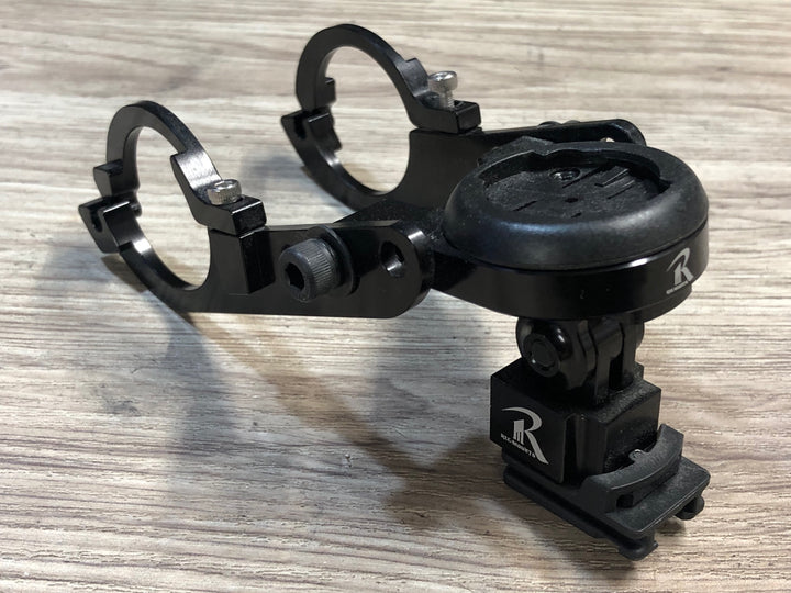 JY451 レックマウント REC-MOUNTS 両持ちサイコンマウント Φ31.8 ガーミン、キャットアイ用
