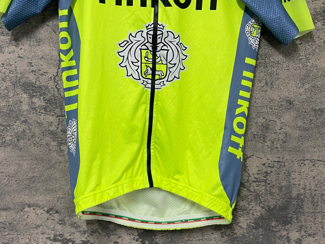 KJ860 スポーツフル sportful 半袖 サイクルジャージ 黄 L TINKOFF