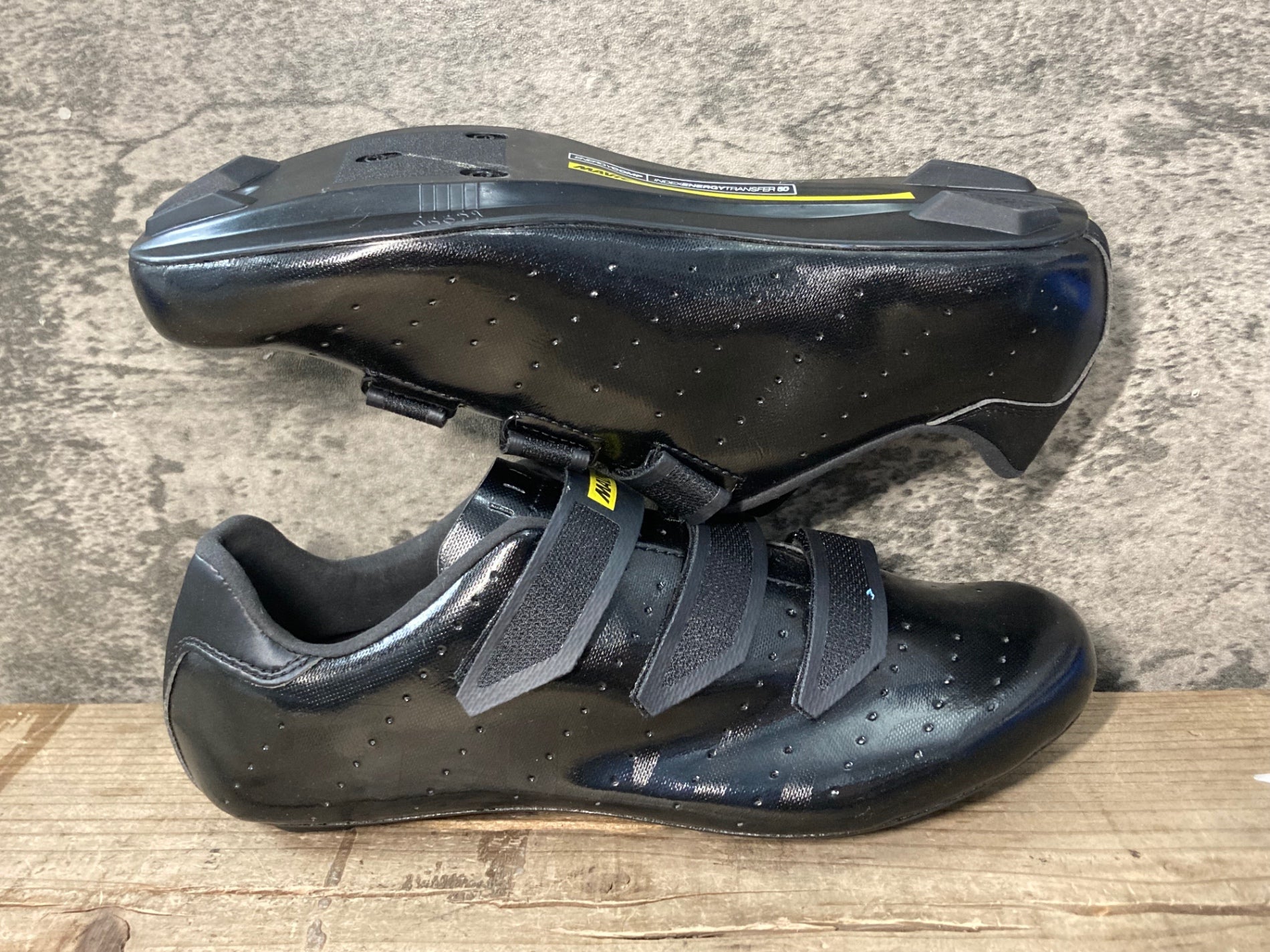 JY157 マヴィック MAVIC COSMIC ビンディングシューズ 黒 3穴 EU41