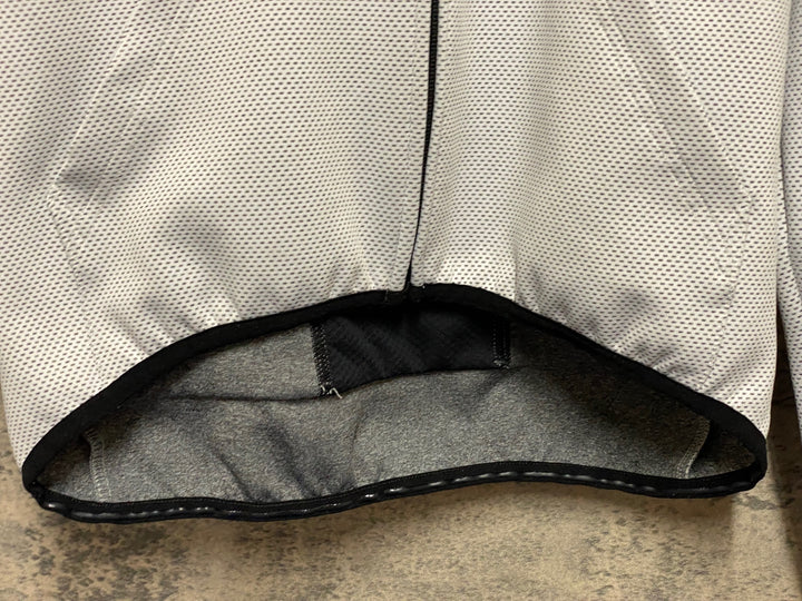 JR242 カフェドシクリステ Cafe du Cycliste Solenne 長袖 サイクルジャージ フード付 白 S