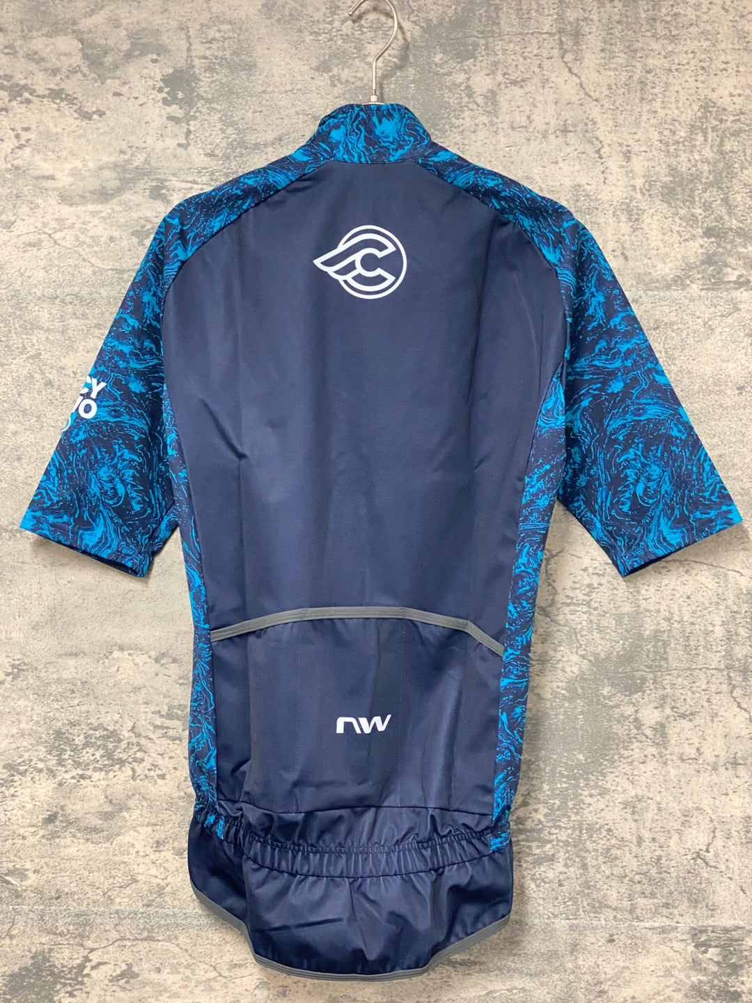 JY892 ノースウェーブ NORTHWAVE TEAM CINELLI SMITH 2021 LIGHT JACKET 半袖 サイクルジャケット 総柄 M