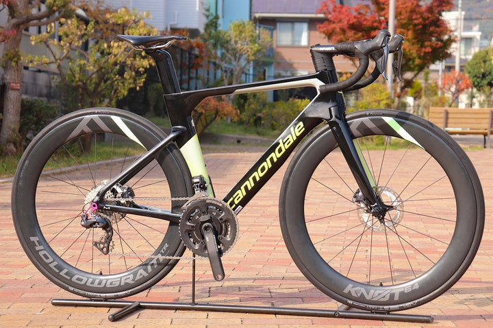 キャノンデール CANNONDALE システムシックス SYSTEMSIX HI-MOD 2019年モデル 54サイズ シマノ アルテグラ R8070 DI2 MIX 11S カーボン ロードバイク 【芦屋店】