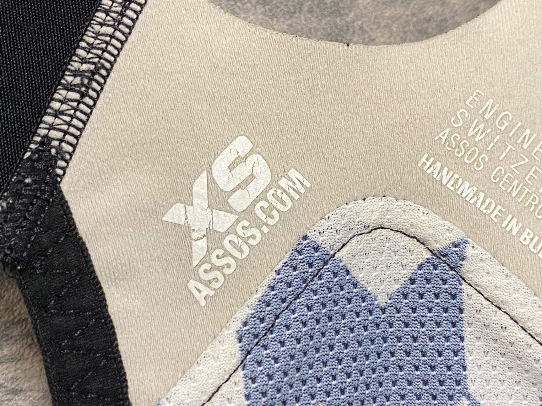 JN763 アソス assos T.EQUIPE EVO ビブショーツ 黒 XS ※プリント劣化