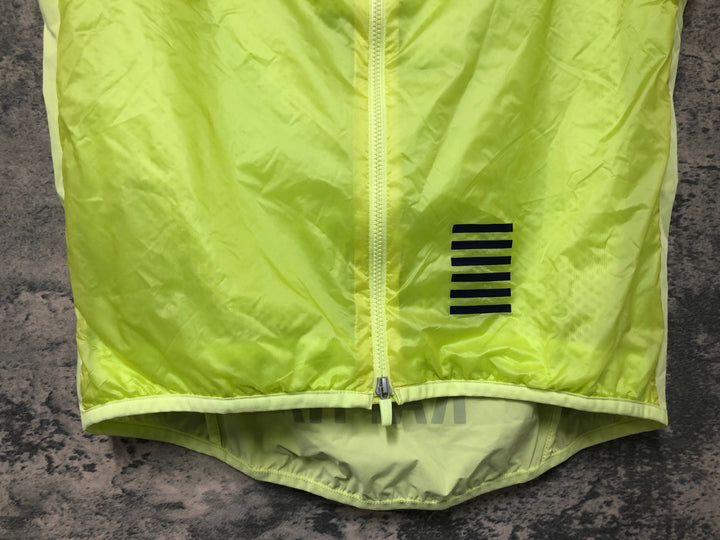 JF372 ラファ Rapha PRO TEAM INSULATED GILET サイクルベスト ジレ 黄緑 M
