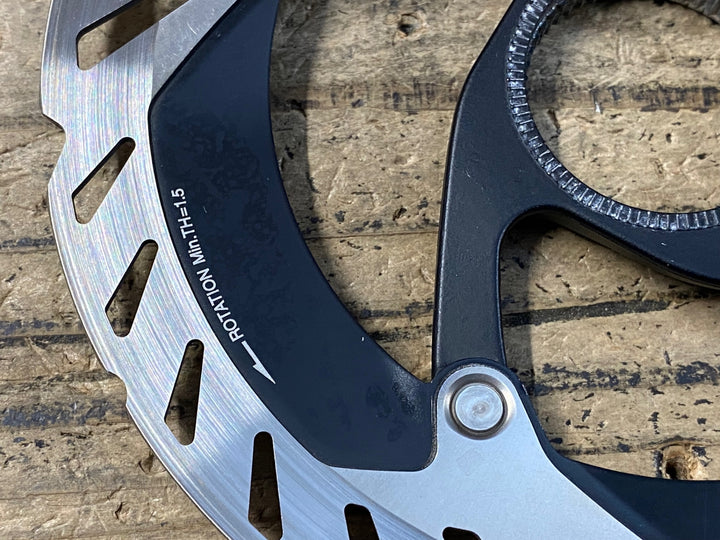 KA019 シマノ SHIMANO DURA-ACE RT-CL900 ディスクブレーキローター 2枚セットΦ160/140 ローター残り1.63/1.71mm