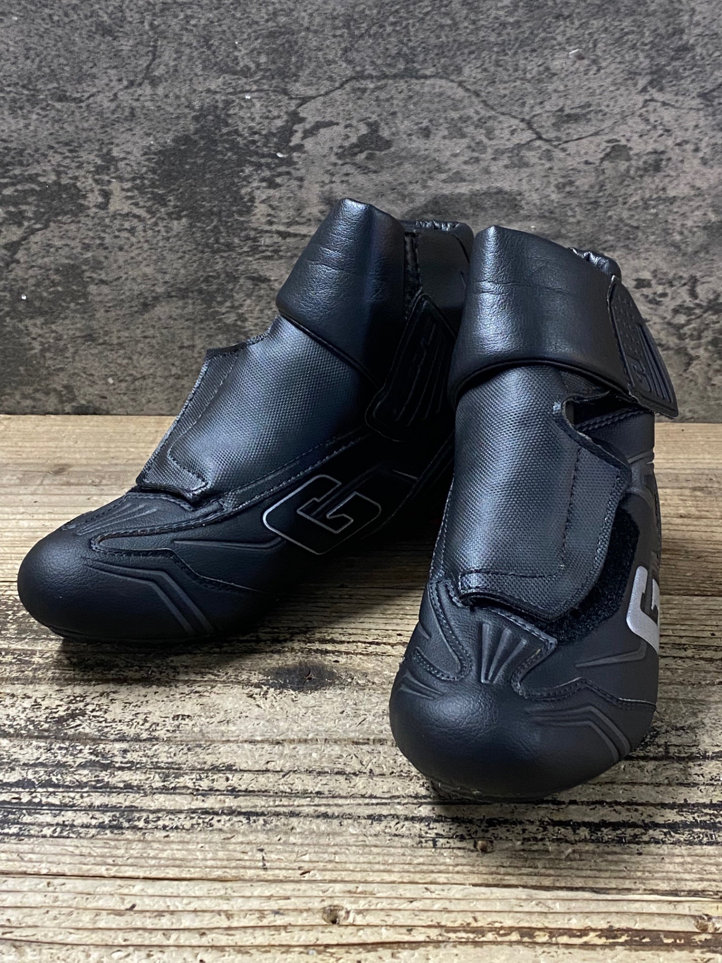 時雨1/4 JS643 ガエルネ GAERNE STORM ROAD ビンディングシューズ 黒 EU40 SPD