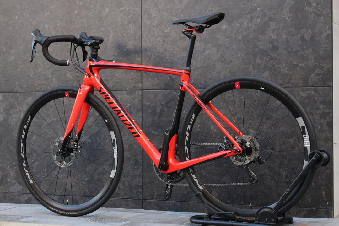 スペシャライズド SPECIALIZED ルーベ エリート ROUBAIX ELITE 2017年モデル 54サイズ シマノ105 5800 MIX 11S 機械式DISC カーボン ロードバイク 【福岡店】