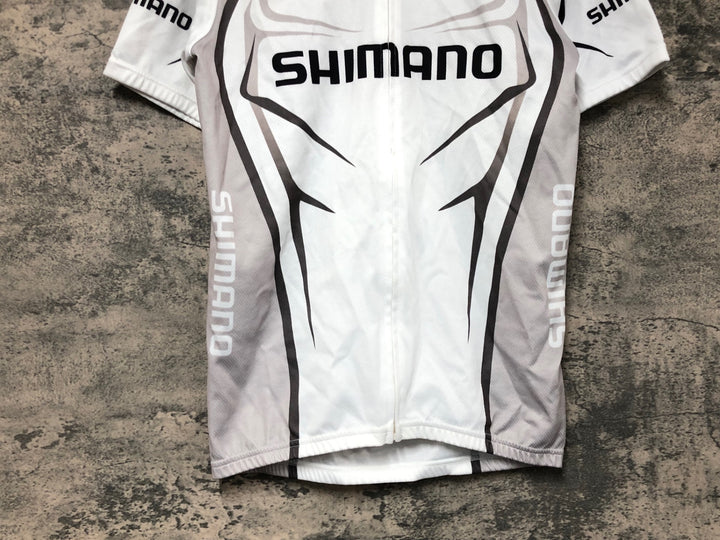 JW260 シマノ SHIMANO 半袖 サイクルジャージ 白 L
