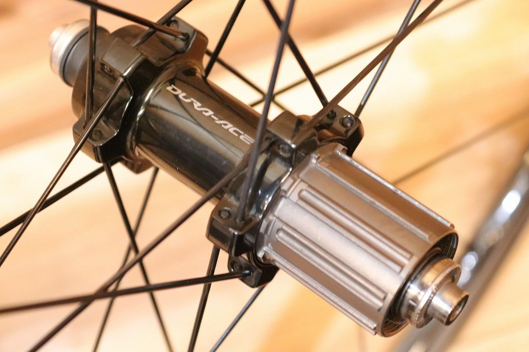 シマノ SHIMANO デュラエース DURA-ACE WH-9000-C24-CL-TL シマノ 11S/12S 15C アルミ/カーボン クリンチャー ホイールセット 【広島店】